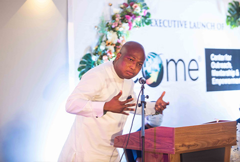 Hon Sam Okudzeto Ablakwa at COME Launch